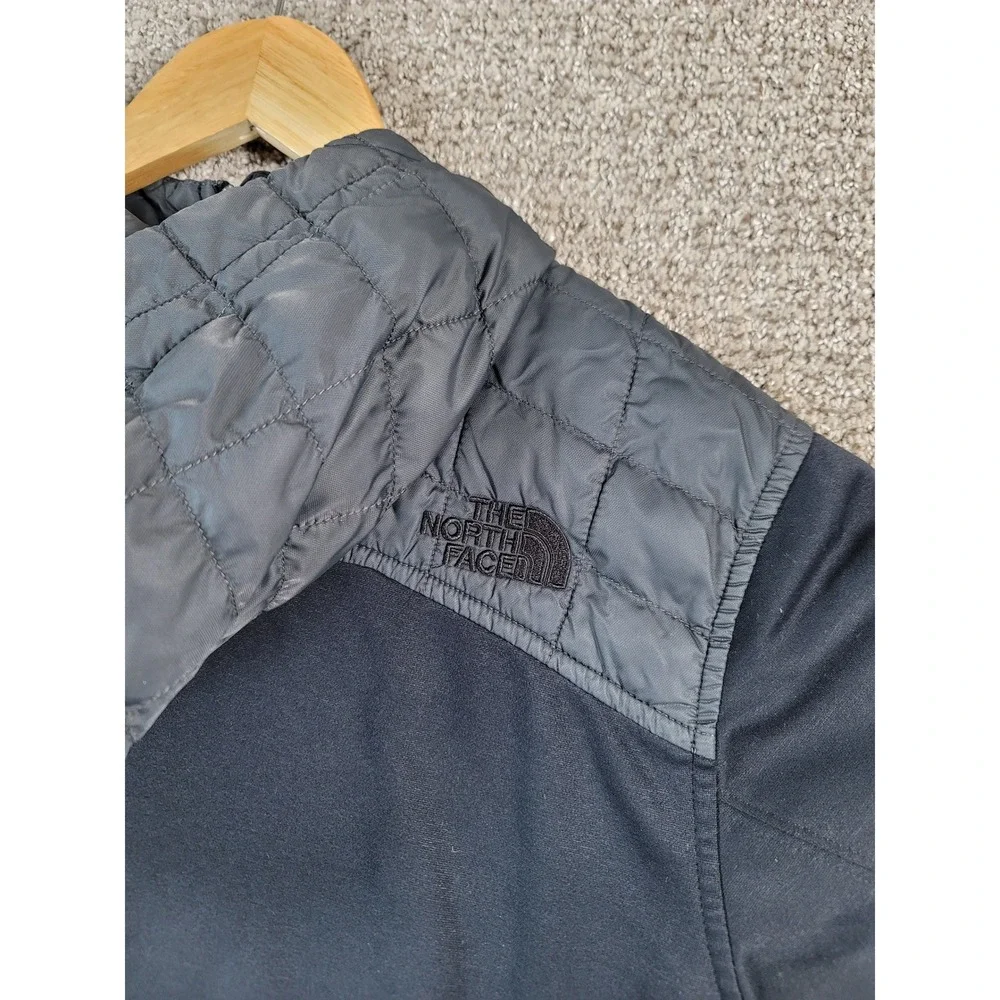 The North‎ Face Mens Kilowatt Thermoball Hybrid Hoodie Full Zip Jacket Black